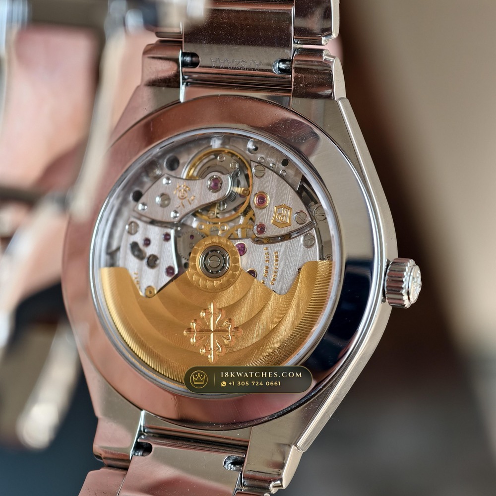 Patek Philippe Twenty 4 Automatic Ref. 7300/1200A-001 — Studio Gallery Plate VI in 904L Stainless Steel Custom Architecture (107.6g Verified Mass, Patek Philippe Cal. 324 S C - 21K Gold Rotor)