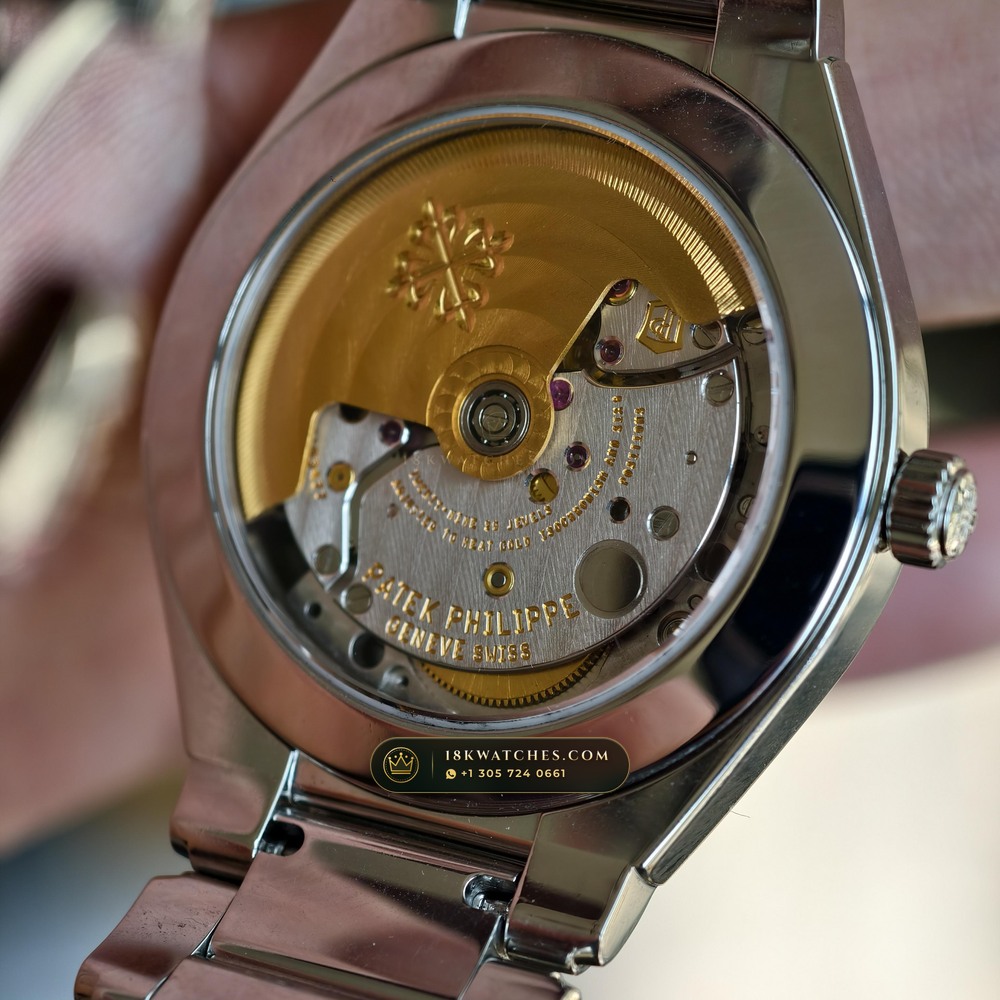 Patek Philippe Twenty 4 Automatic Ref. 7300/1200A-001 — Studio Gallery Plate VII in 904L Stainless Steel Custom Architecture (107.6g Verified Mass, Patek Philippe Cal. 324 S C - 21K Gold Rotor)