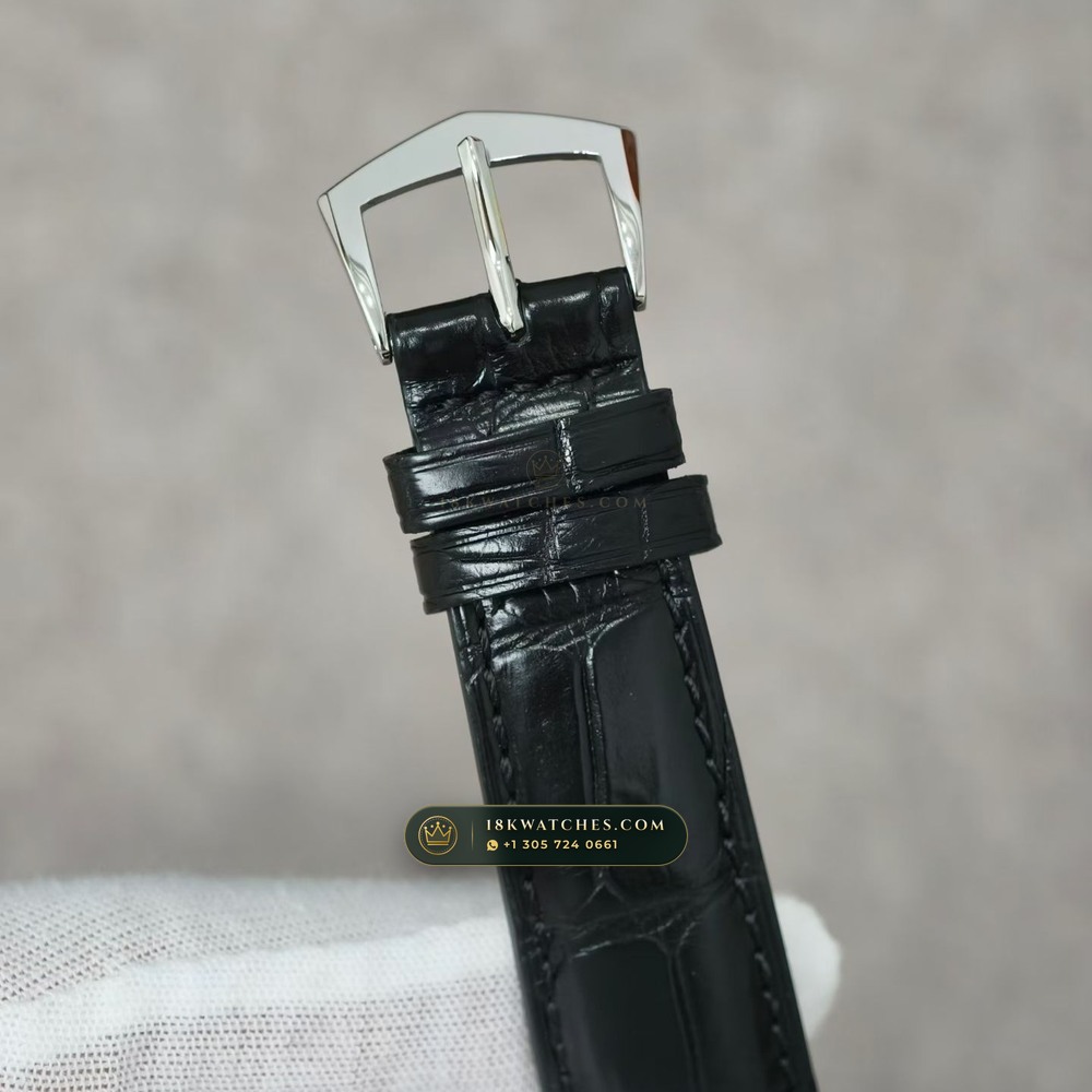 Patek Philippe Calatrava Automatic 18K White Gold Ref. 5227G-001 — Studio Gallery Plate VIII in 18K White Gold Au750 (79.0g Verified Mass, Patek Philippe Cal. 324 S C - 21K Gold Rotor)