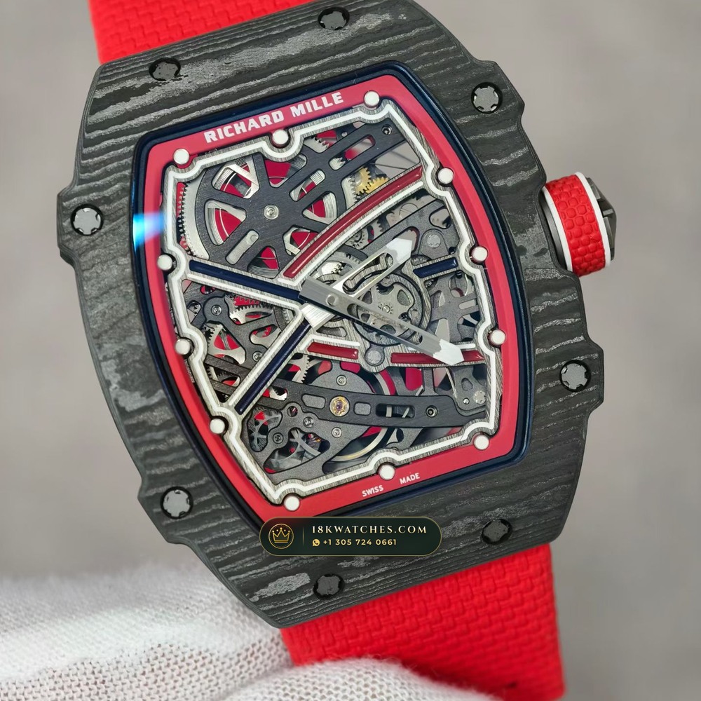 Richard Mille RM 67-02 Automatic Extra-Flat Norway Limited Edition — Studio Gallery Plate IV in Carbon TPT & Grade 5 Titanium (33.6g Verified Mass, Richard Mille Cal. CRMA7 Skeletonized Titanium)