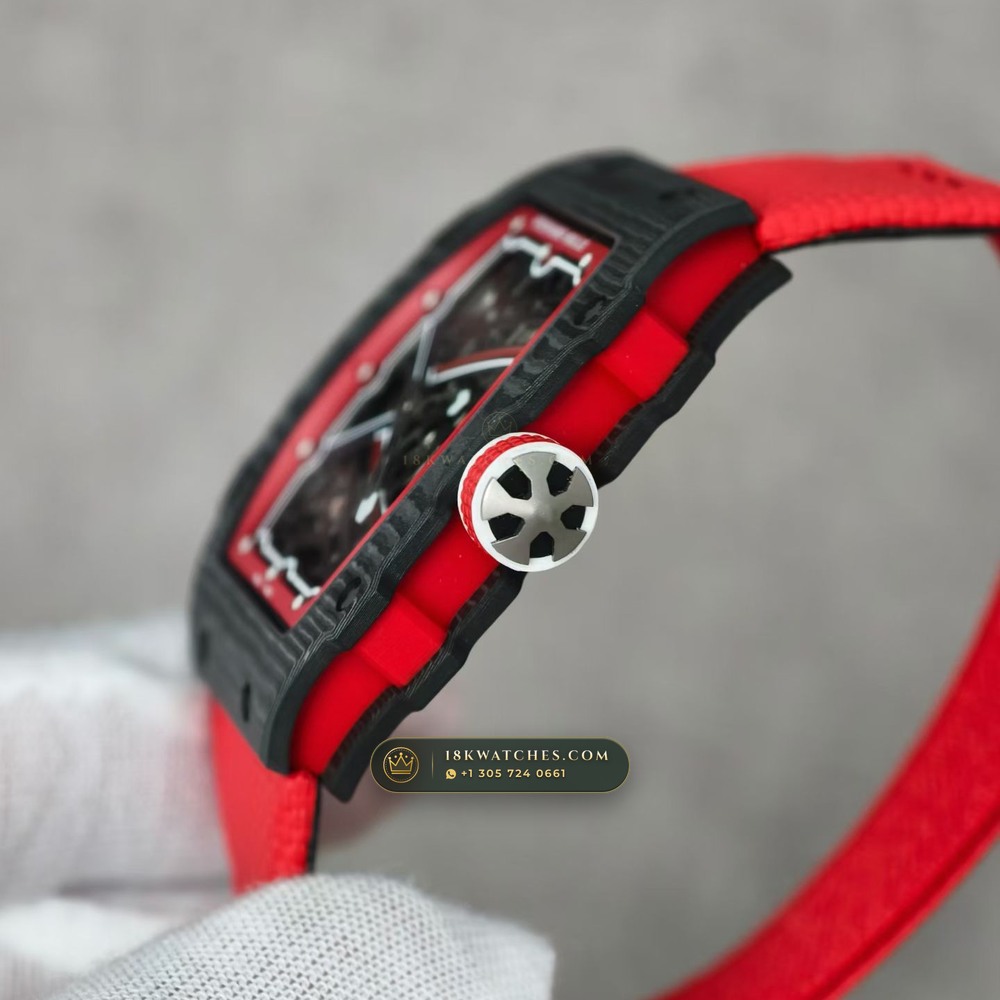 Richard Mille RM 67-02 Automatic Extra-Flat Norway Limited Edition — Studio Gallery Plate V in Carbon TPT & Grade 5 Titanium (33.6g Verified Mass, Richard Mille Cal. CRMA7 Skeletonized Titanium)