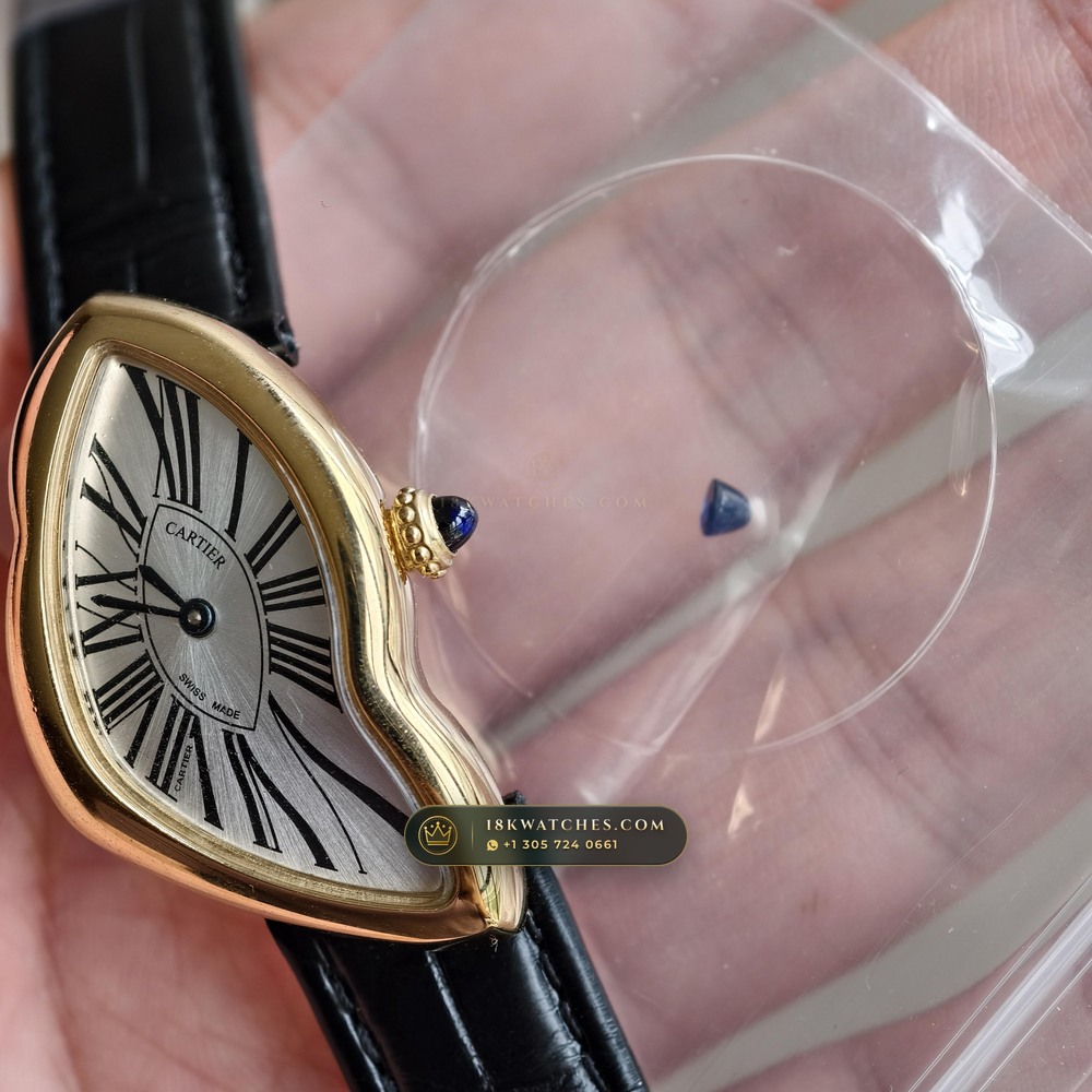 Cartier Crash de Cartier London Edition 18K Yellow Gold Ref. WGCH0006 — Studio Gallery Plate V in 18K Yellow Gold Au750 (54.5g Verified Mass, Cartier Manufacture Hand-Wound Cal. 8970 MC)